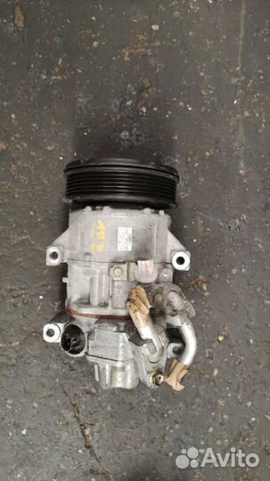 Компрессор кондиционера на toyota wish ZNE10 1zzfe