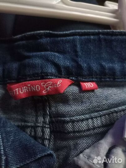 Джинсовые шорты для девочки