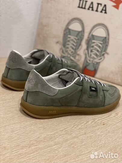 Модные Кожаные Кеды P448 раз 40-45 made Italy