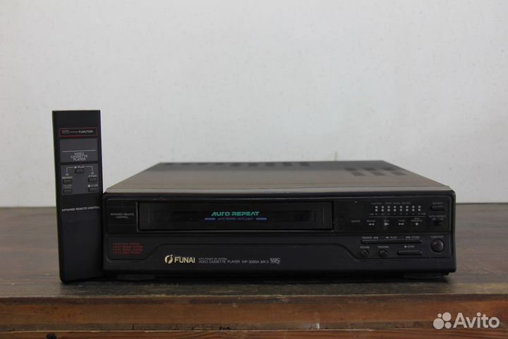 Кассетный видеопроигрыватель Funai vip 3000a