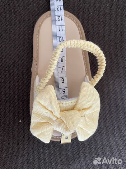 Пинетки для девочки новые