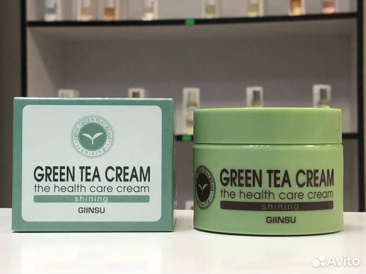 Крем для лица Giinsu Green Tea Cream Shining