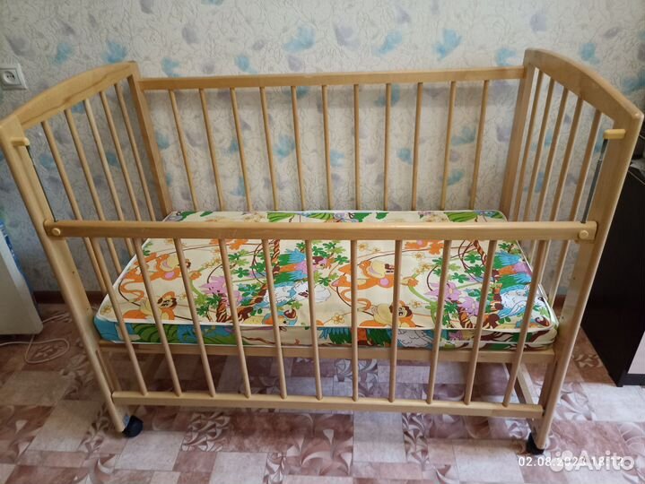 Матрас в детскую кровать 60*120