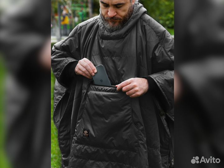 Пончо-покрывало