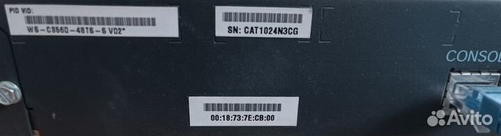 Коммутатор cisco catalist 3560 48 портов