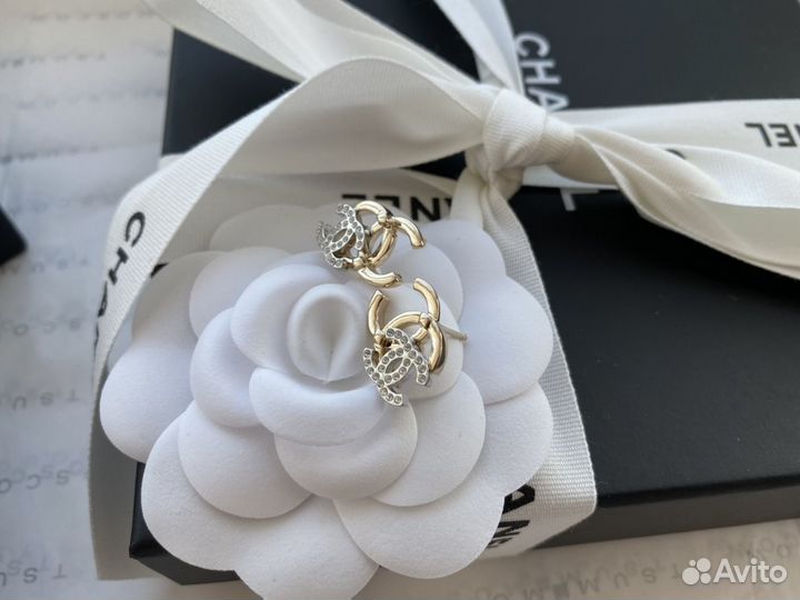 Серьги Chanel