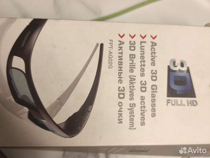 3D очки Toshiba FPT-AG02G