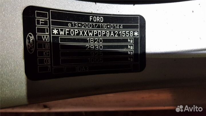 Разбор на запчасти Ford Focus 2