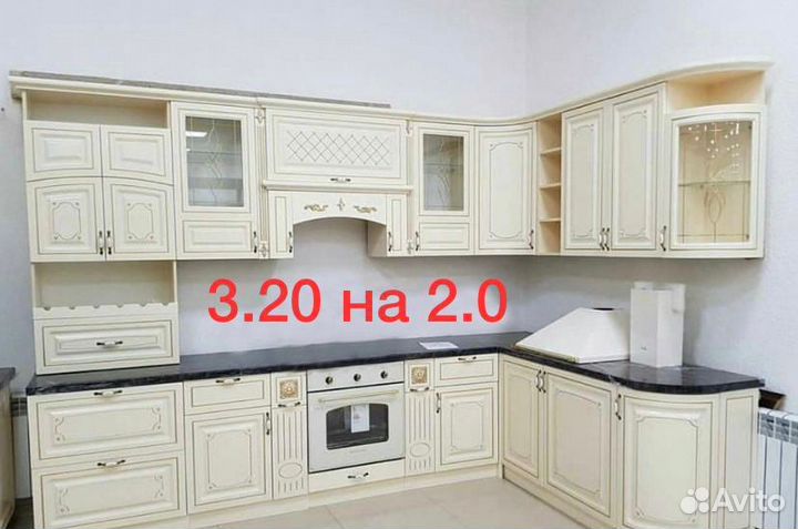 Цена за весь угловой кухонный гарнитур