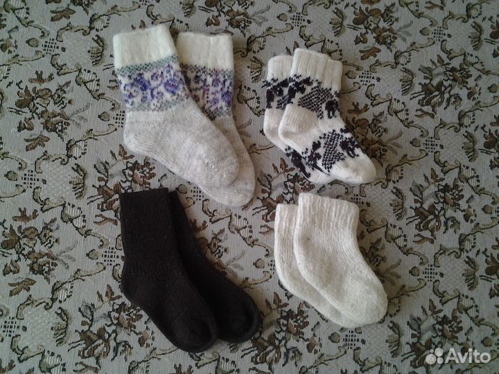 Носки шерстяные детские