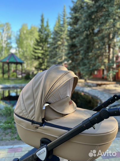 Коляска 3 в 1 верди mokka