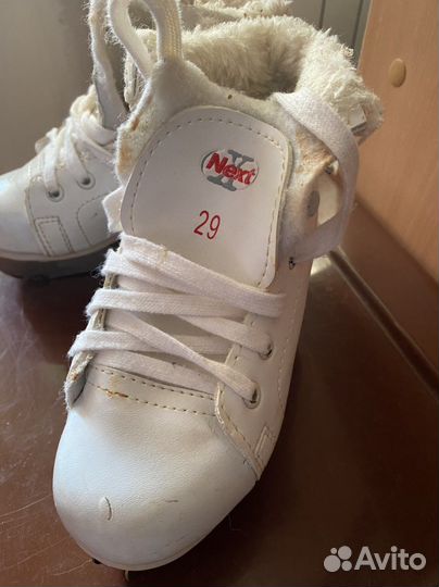 Коньки двухполозные 29 размер