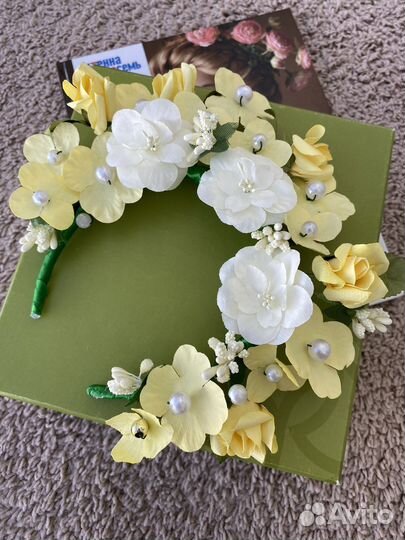 Венок из цветов