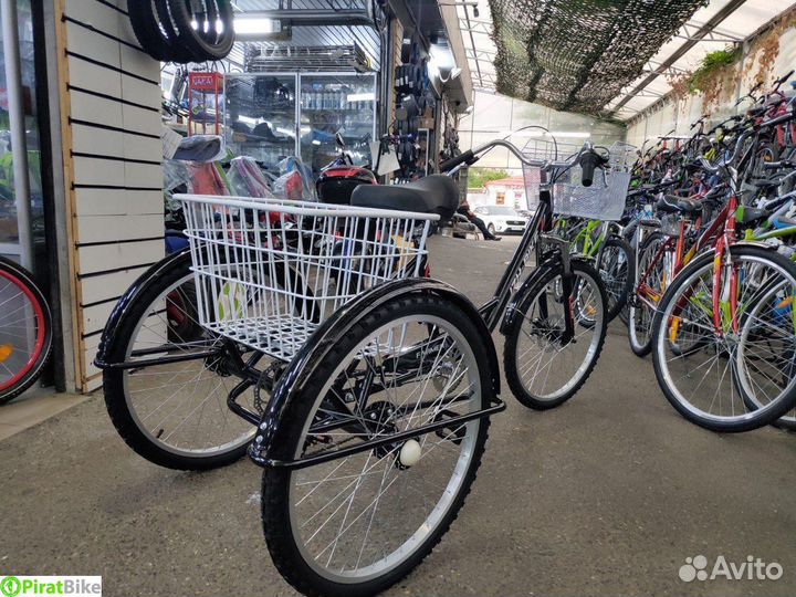 Трехколёсный велосипед для взрослых