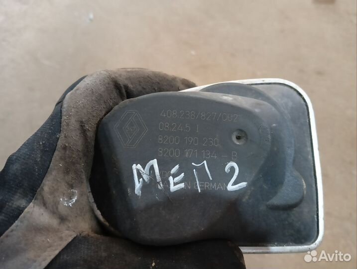 Дроссельная заслонка K4M Renault 8200190230