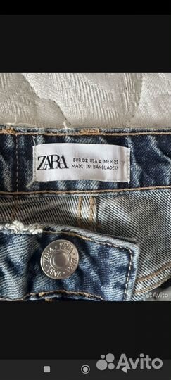 Джинсы zara 32