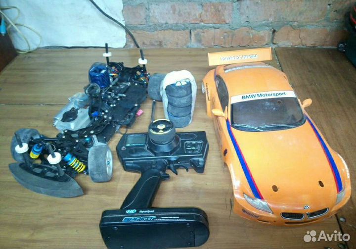 Машина на радиоуправлении с двс