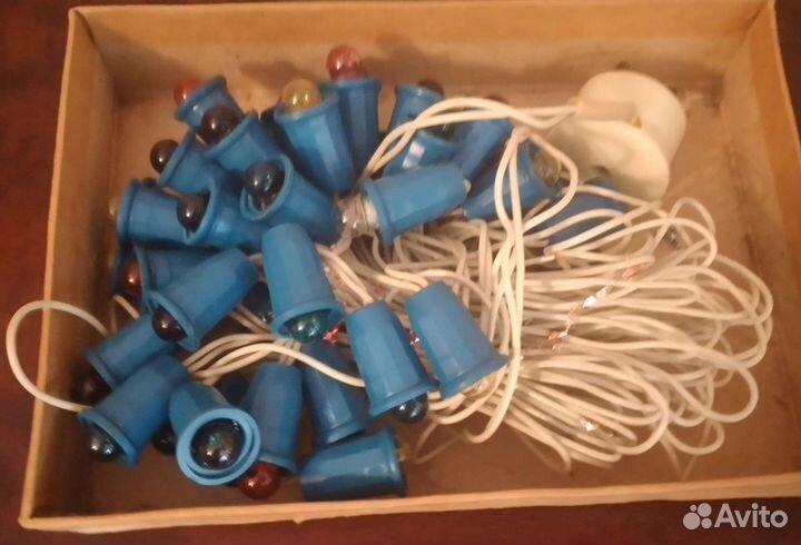 Елочные электрогирлянды из СССР