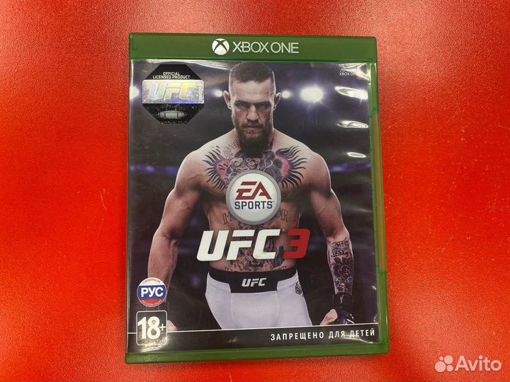 Игра ufc 3 xbox one