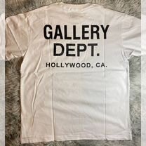 Футболка gallery dept белая