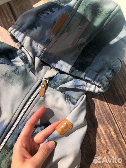 Комбинезон Reima 80 +6 softshell kuling wheat