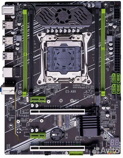 Мат.плата X99 + CPU 10 или 12 ядер + RAM 8+8 GB