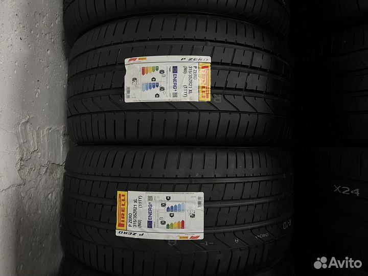 Pirelli P Zero 315/35 R21 и 285/40 R21