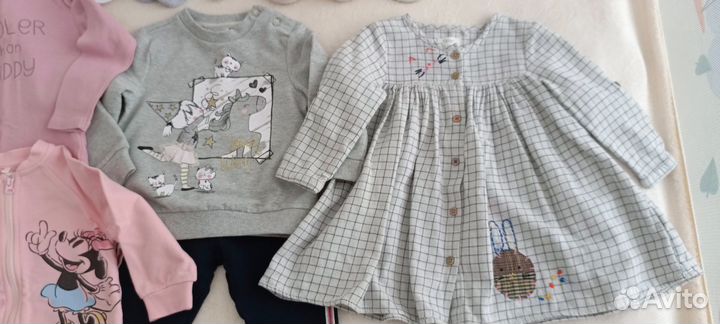 Вещи пакетом 68-74-86 см