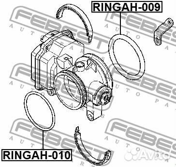 Уплотнительное кольцо корпуса дроссельной заслонки