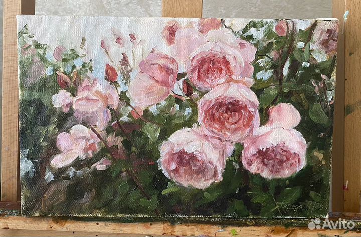 Картины с розами