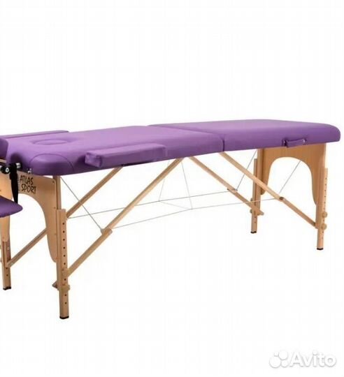 Массажный стол складной с регулировкой высоты