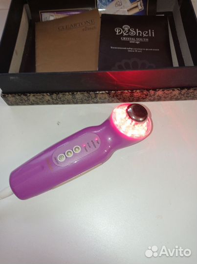 Массажер для лица аппарат Cleartone Desheli