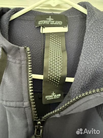 Stone island shadow project свитшот 2 xl оригинал