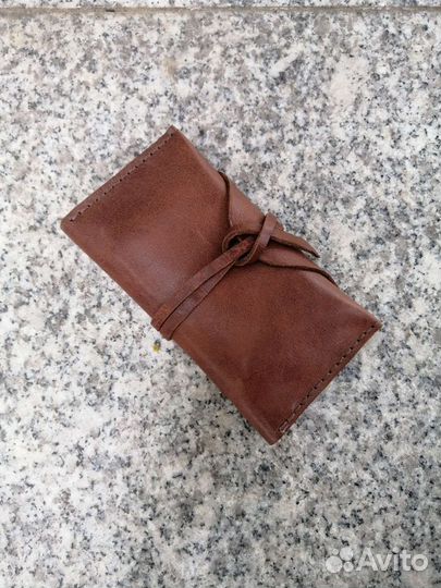 Кожаный кисет для табака и самокруток