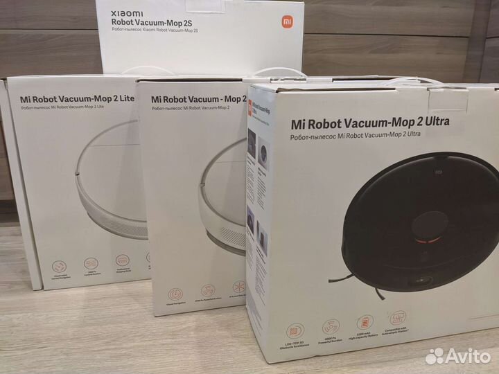 Робот пылесос Xiaomi Mi Robot Vacuum-Mop 2 lite