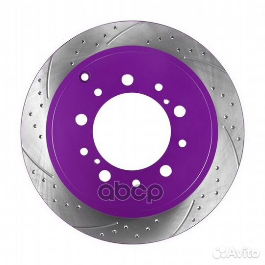 Диск тормозной перфорированный NiBK performance