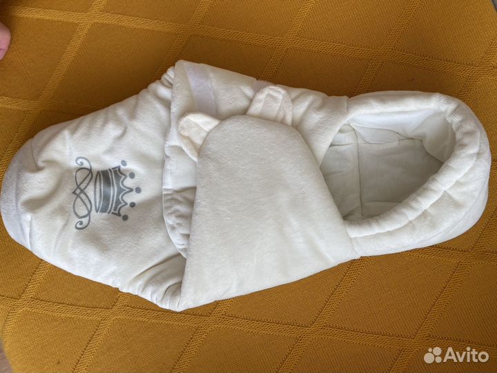 Конверт на выписку для девочки зима