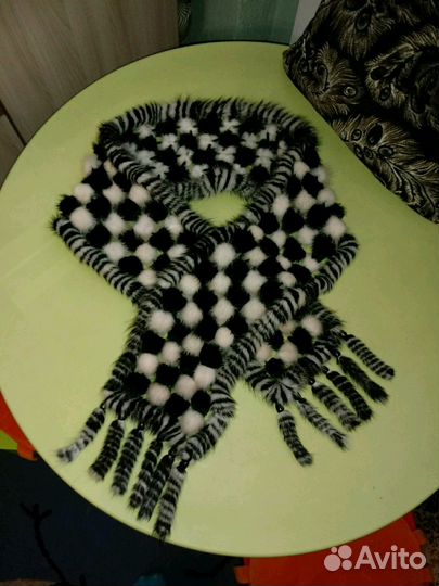 Норковый Женский шарф