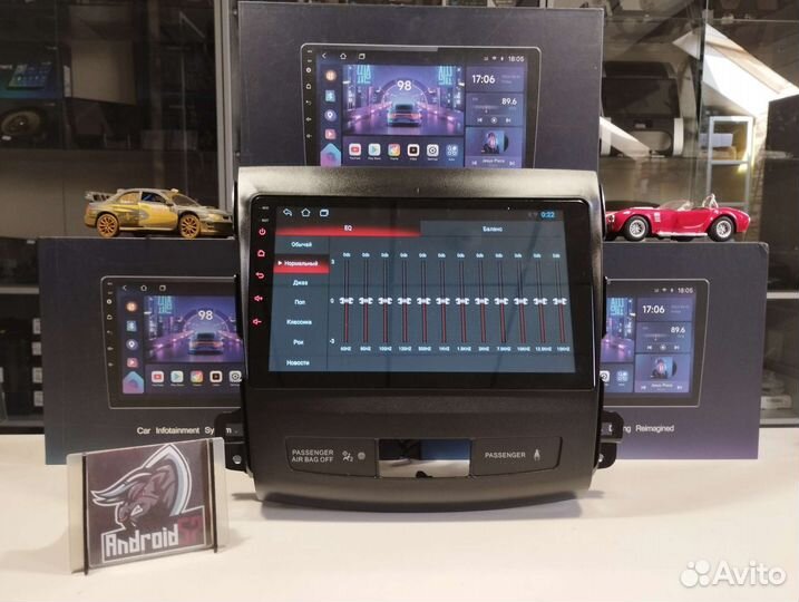 Магнитола Mitsubishi Outlander xl на андроиде