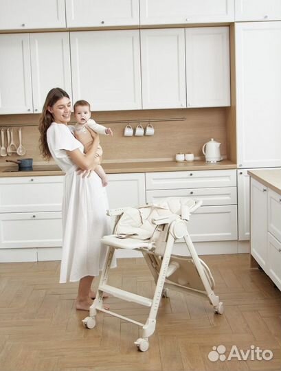 Стульчик для кормления Happy baby berny lux new