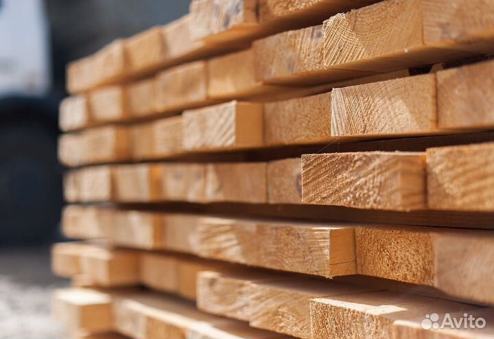 Доска обрезная Сосна 6м