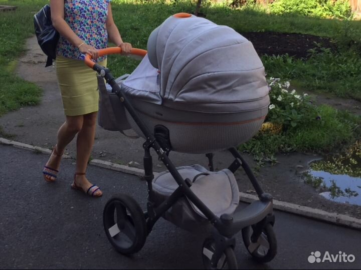 Детская коляска Adamex Monte Carbone 2 в 1