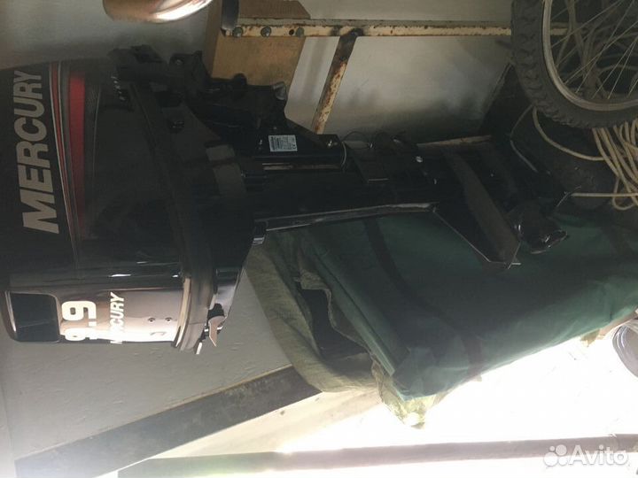 Ракета рл350 мотор Merkury 9.9