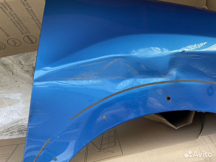 Крыло переднее правое renault logan stepway 2019