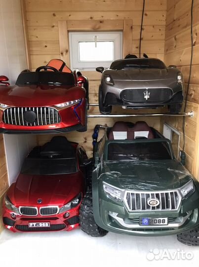 Детский электромобиль на пульте управления новый