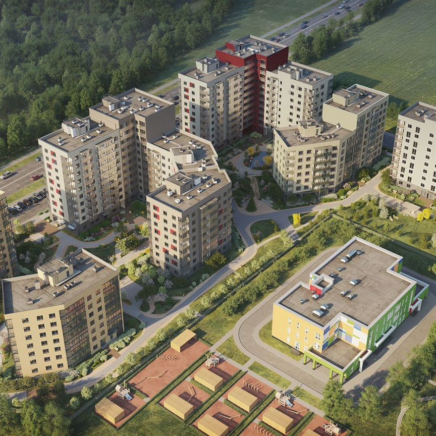 1-к. квартира, 39,6 м², 1/9 эт.