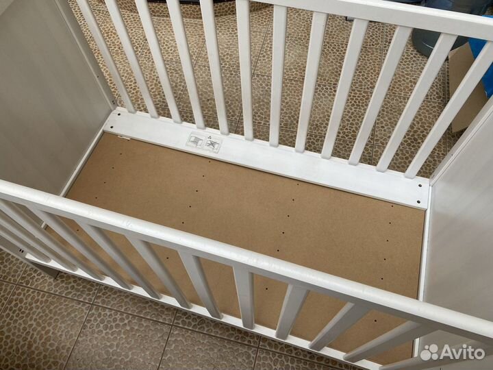 Детская кровать IKEA с матрасом
