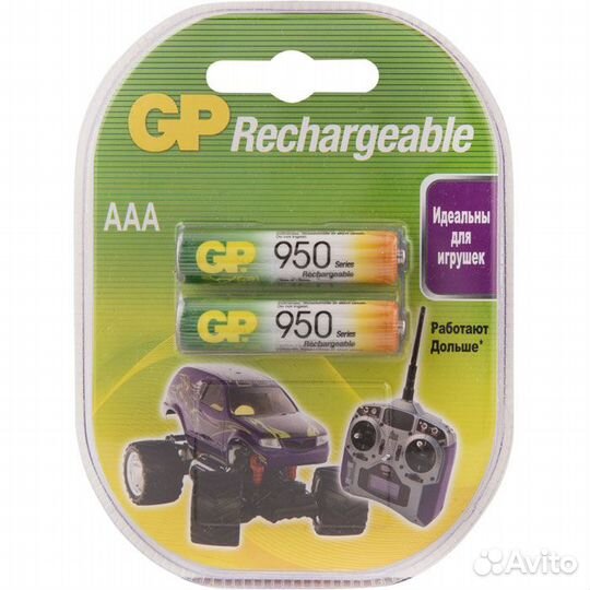 Аккумуляторы GP 95aaahc-2CR2 950mAh AAA #81520