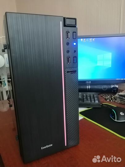 Для игр и учебы Core i7 4770/8Gb/RX 580 8Gb