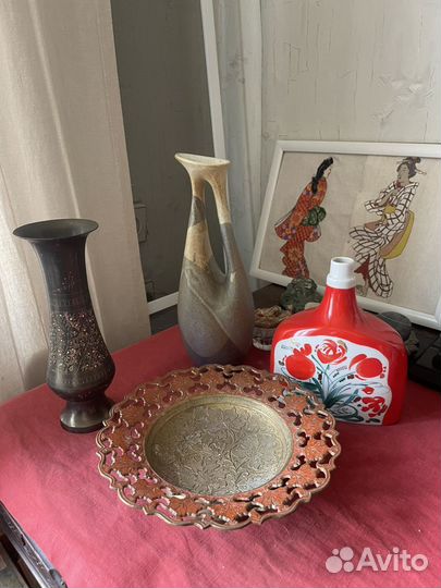 Кувшин ваза штоф блюдо